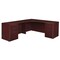 Regency Pedestal Desk Legacy 71" Double Full Pedestal Left Cor, Mahogany LLDCLFP712447MH - alternate 1